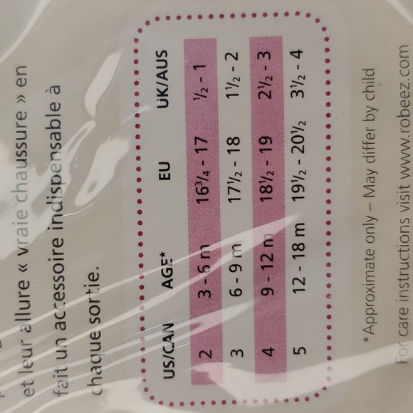 Robeez mini shoez ms crab US 3 6-9 mos - Picture 13 of 14